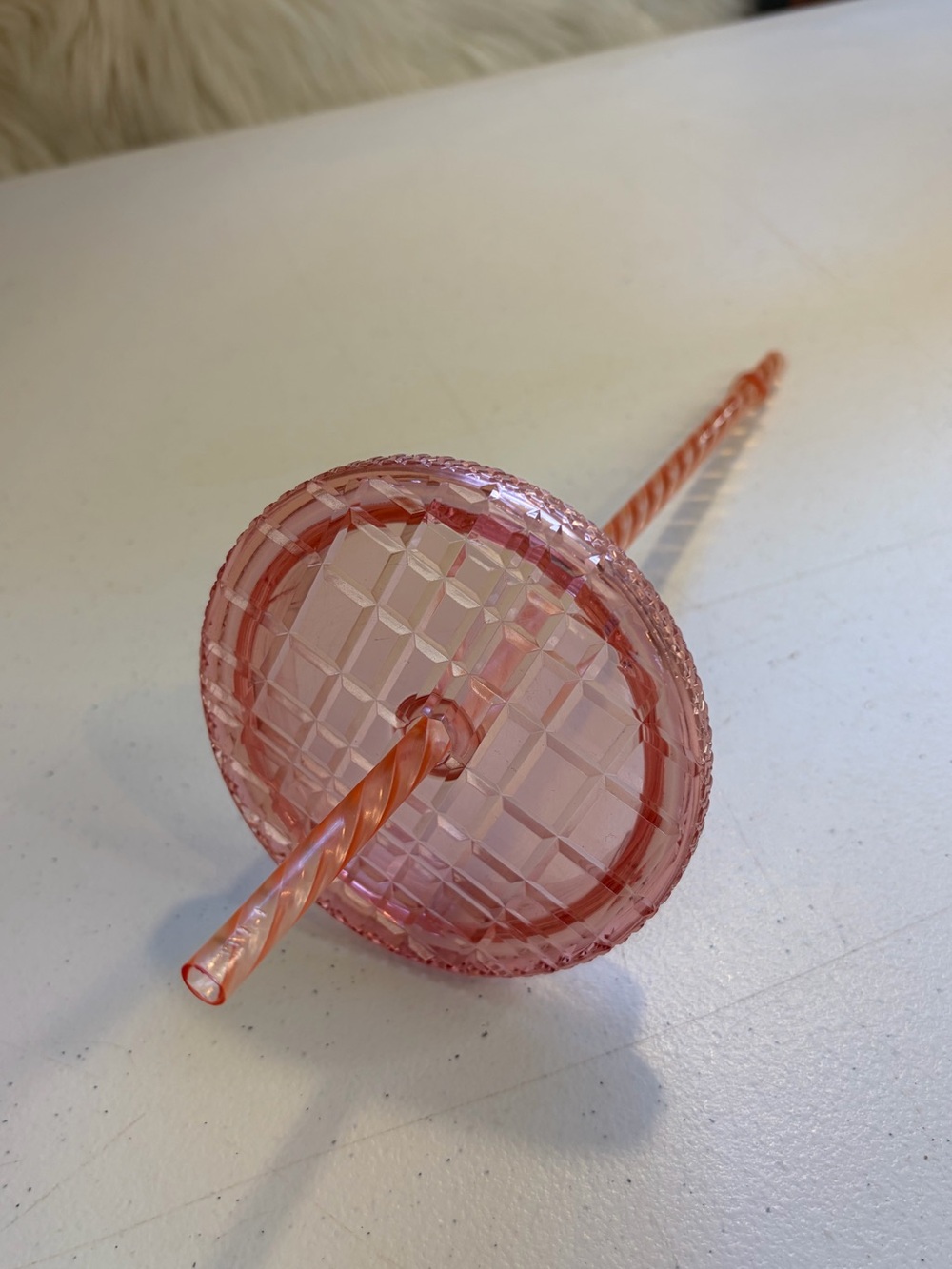 Replacement Lid Straw Starbucks 2021 Holiday Jeweled Tumblr Venti Pink Rose Gold